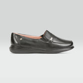 Maura - Zapato Casual en piel de Venado con Borrego Negro Jarking